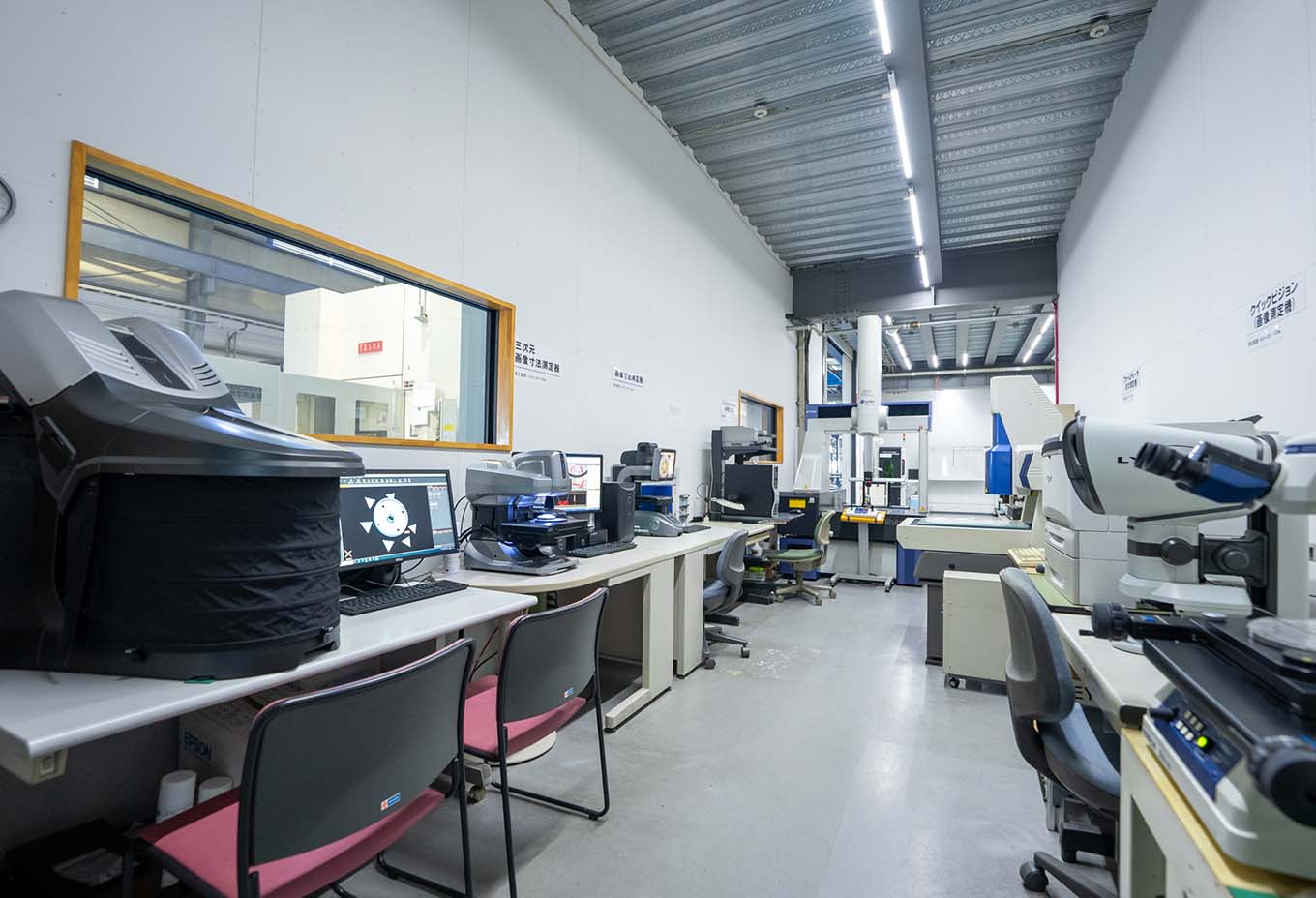豊富な検査設備を保有